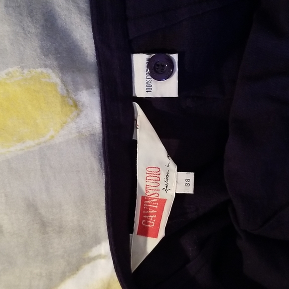 LONG COTTON SKIRT WITH TWO SIDE SLITS - Picture 5 of 5